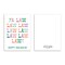 Lawyer Christmas Greeting Cards Boxed Set of 24 Holiday Notecards Featuring "Fa Law Law Law" Design, Perfect for Lawyers, Law Firms, and Legal Professionals